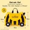 Trunki Bernard the Bee Ride‑On Suitcase 6