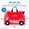 Trunki Frank the Fire Engine Ride‑On Suitcase 6