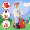 Trunki Peppa Pig Party Bus Ride‑On Suitcase 7