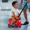 Trunki Frank the Fire Engine Ride‑On Suitcase 3