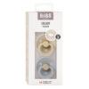 BIBS Colour Anatomical Latex Pacifiers – Vanilla & Cloud (2 Pack) | Size 1 2
