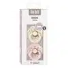 BIBS Boheme Latex Pacifiers Ivory & Blossom – 2 Pack | Size 1 5