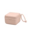 BIBS Pacifier Storage Box | Blush 2