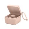BIBS Pacifier Storage Box | Blush 7