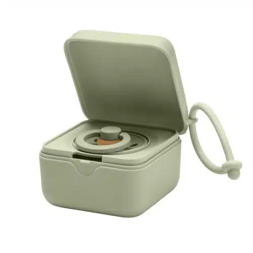 BIBS Pacifier Storage Box | Sage