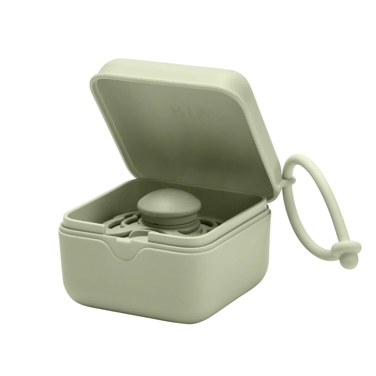 BIBS Pacifier Storage Box | Sage 4