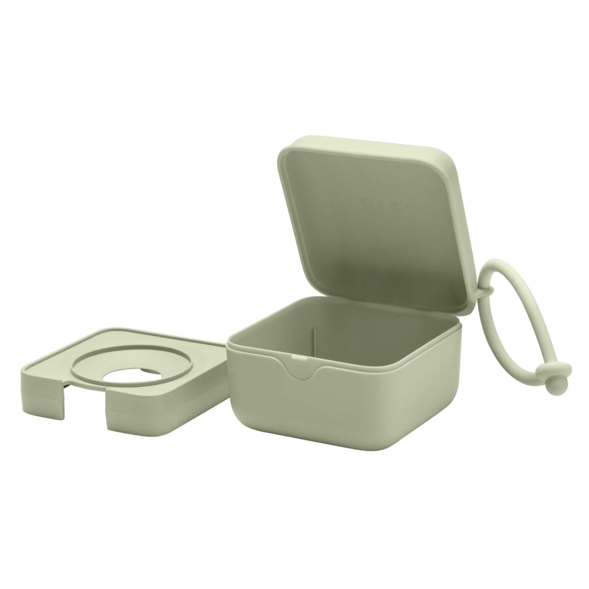 BIBS Pacifier Storage Box | Sage 3