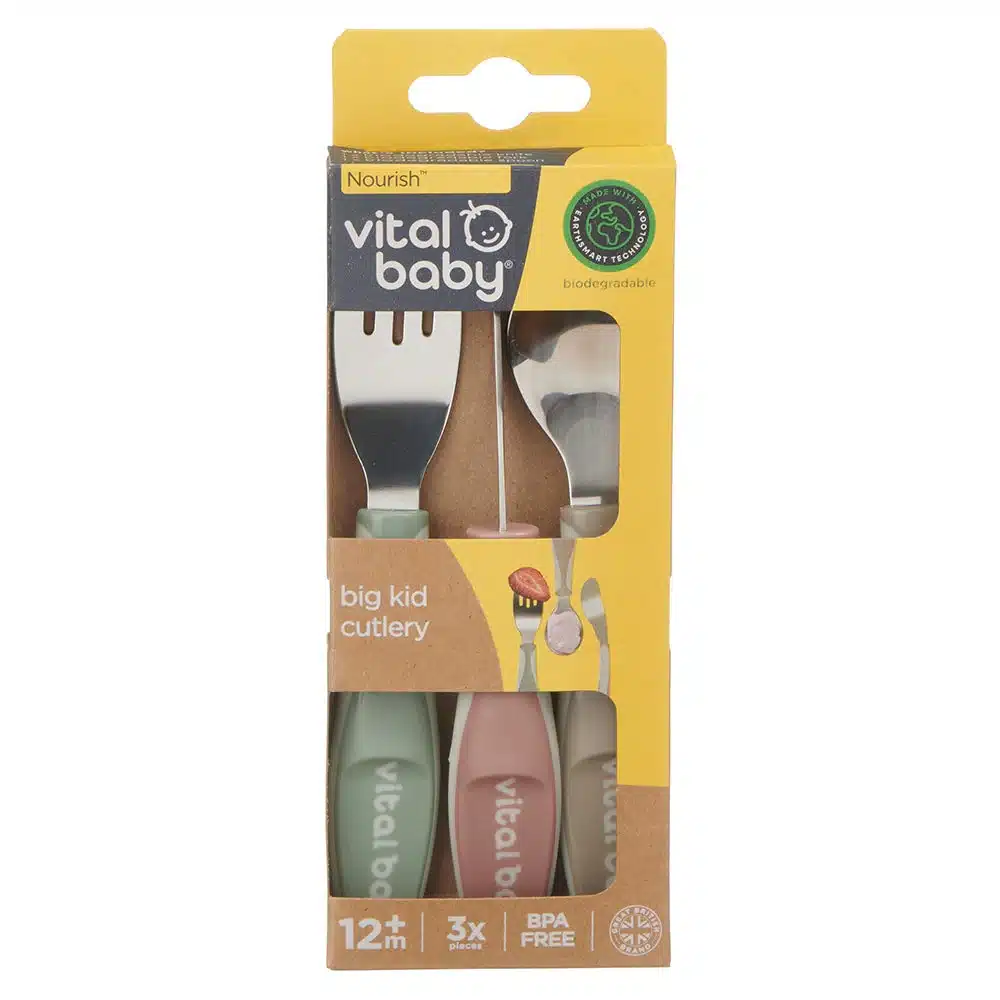 Vital Baby Nourish Big Kid Cutlery 3 pack 4