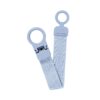 BIBS Pacifier Clip Loop - Dusty Blue