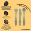 Vital Baby Nourish Cutlery Set 15‑Pack – Natural 7