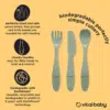 Vital Baby Nourish Cutlery Set 15‑Pack – Natural 7