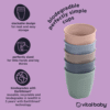 Vital Baby Hydrate Stackable Cups 5-Pack – Natural 8