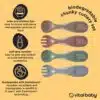 Vital Baby Nourish Chunky Cutlery 4 pack 3