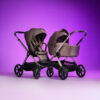 Bababing Raffi 16-Piece Travel & Home Bundle – Mink with Spin Car Seat & ISOFIX Base