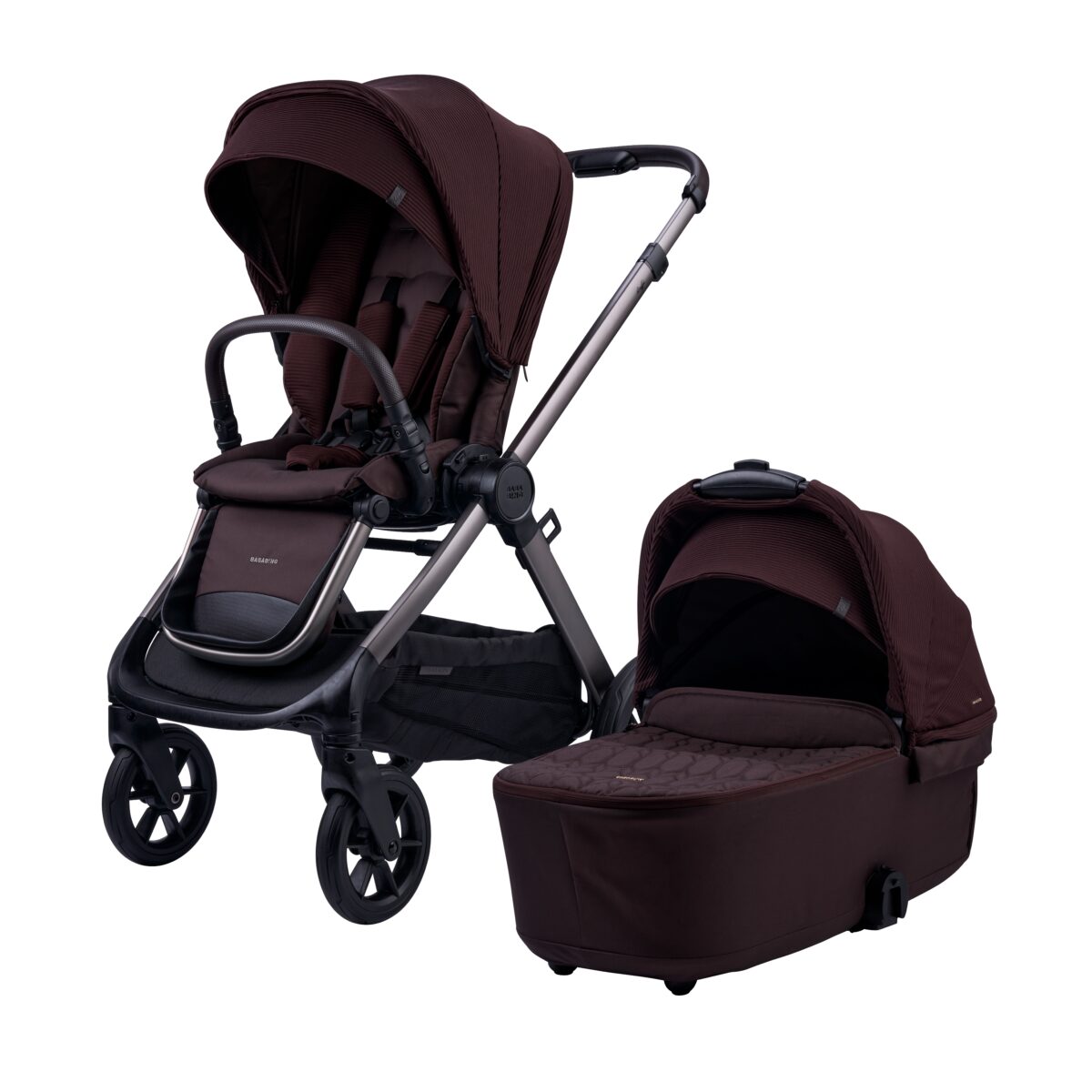 Bababing Raffi 16-Piece Travel & Home Bundle – Heritage with Spin Car Seat & ISOFIX Base