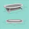 Vital Baby Hygiene Foldable Bath 7