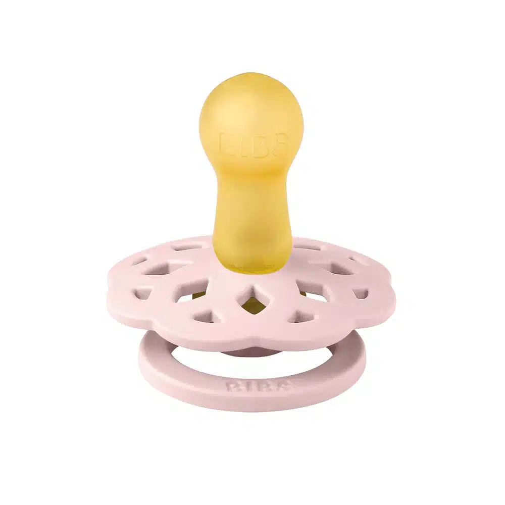 BIBS Boheme Latex Pacifiers Ivory & Blossom – 2 Pack | Size 1 4