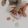 BIBS Pacifier Storage Box | Blush 4