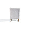 Tutti Bambini Wingback Harper Rocking Chair & Footstool – Teddy Cloud Grey 11