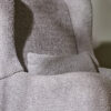Tutti Bambini Wingback Harper Rocking Chair & Footstool – Teddy Cloud Grey 88