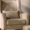Tutti Bambini Harper Rocking Chair & Footstool – Mushroom 5