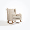 Tutti Bambini Harper Rocking Chair & Footstool – Mushroom15
