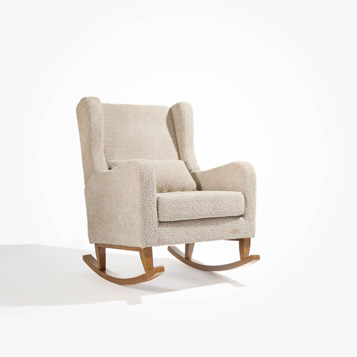 Tutti Bambini Harper Rocking Chair & Footstool – Mushroom15