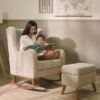 Tutti Bambini Harper Rocking Chair & Footstool – Mushroom111