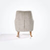 Tutti Bambini Oscar Luxe Rocking Chair & Footstool - Teddy Mushroom 5