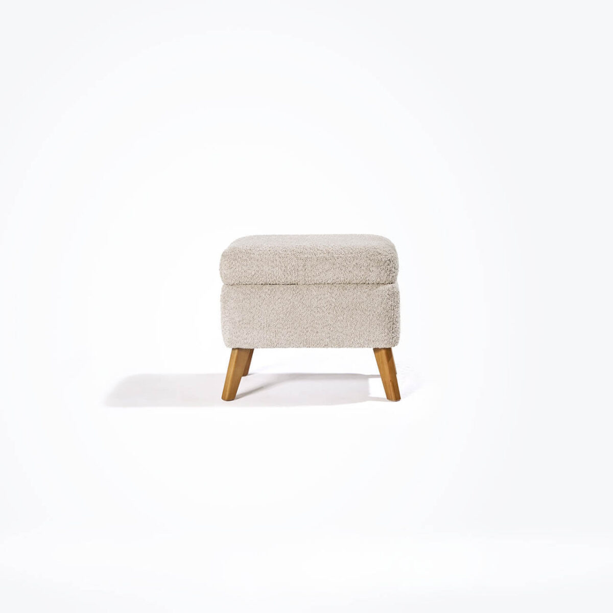 Tutti Bambini Oscar Luxe Rocking Chair & Footstool - Teddy Mushroom 4