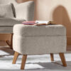 Tutti Bambini Oscar Luxe Rocking Chair & Footstool - Teddy Sage 11