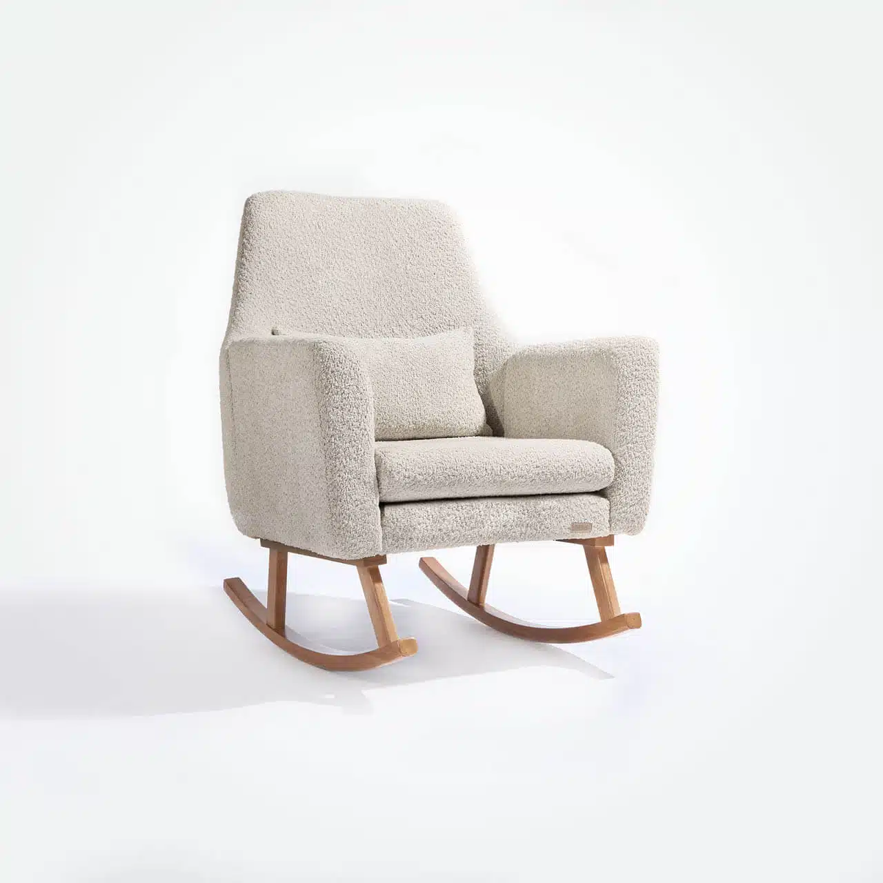 Tutti Bambini Oscar Luxe Rocking Chair & Footstool - Teddy Sage 3