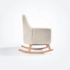 Tutti Bambini Oscar Luxe Rocking Chair & Footstool - Teddy Sage 2