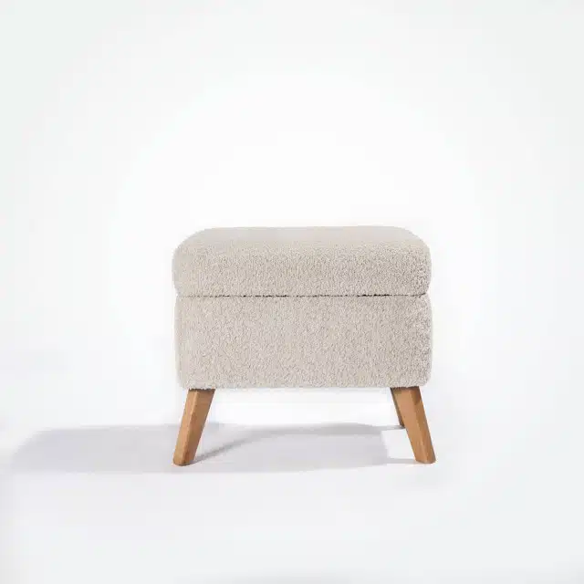 Tutti Bambini Oscar Luxe Rocking Chair & Footstool - Teddy Sage 22