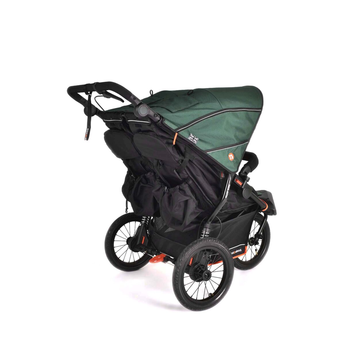 Out n About Nipper Double V6 Plus - Sycamore Green