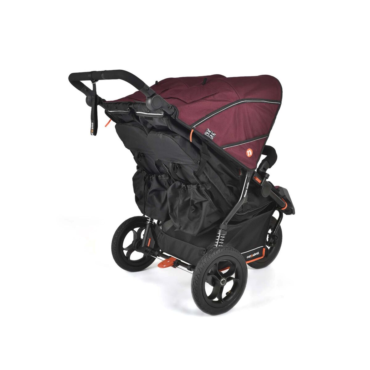 Out n About Nipper Double V6 - Brambleberry Red