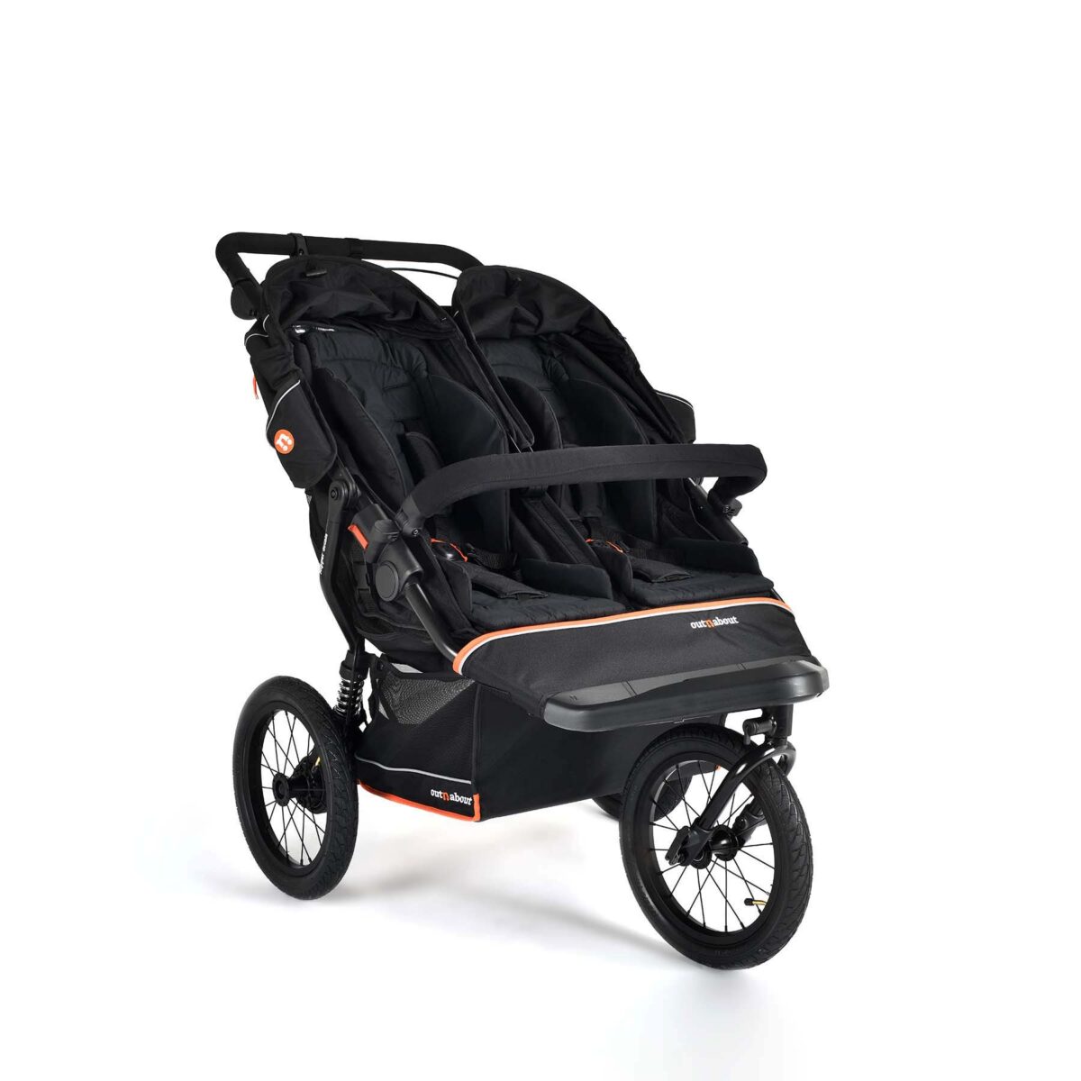 Out n About Nipper Double V6 Plus - Summit Black