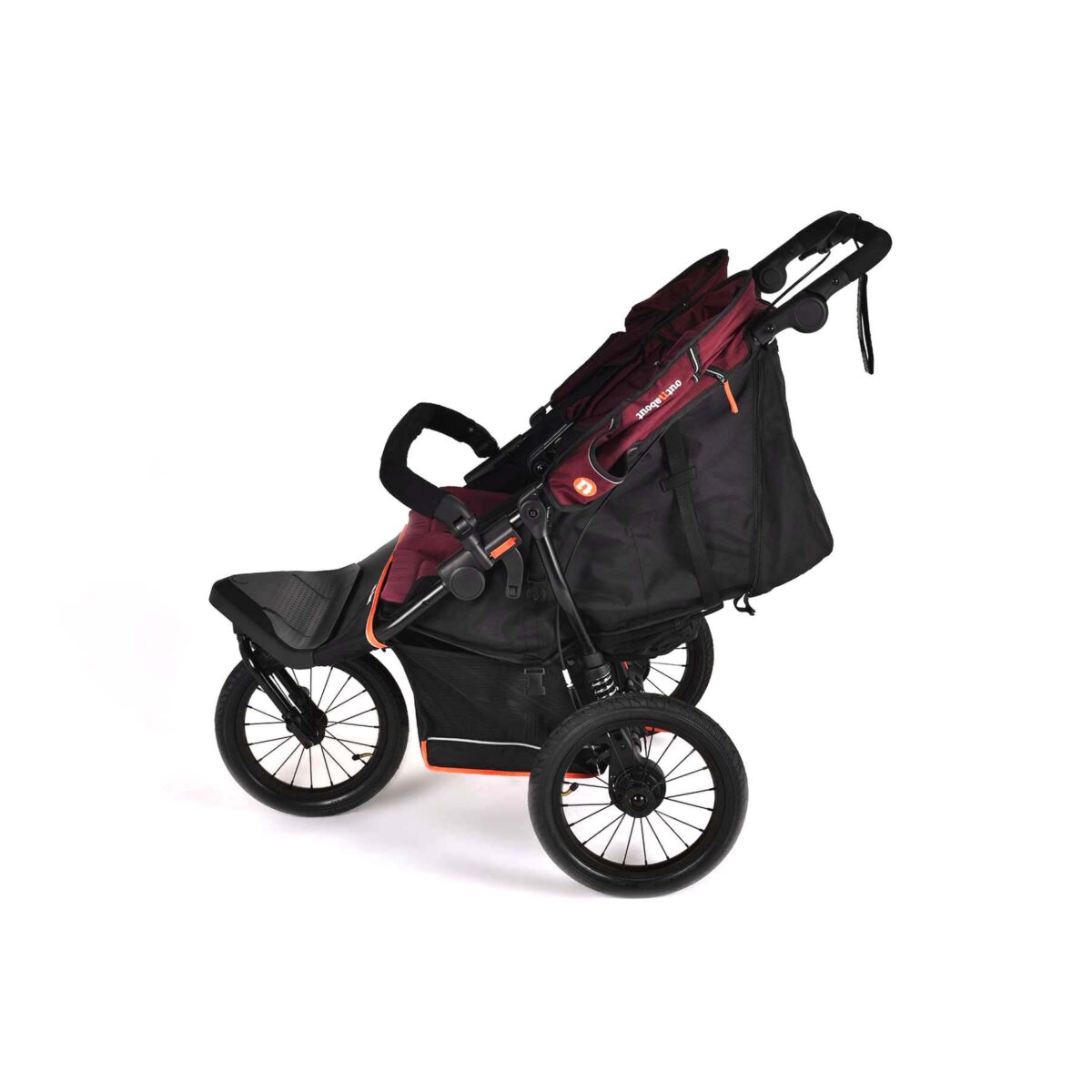 Out n About Nipper Double V6 Plus - Brambleberry Red