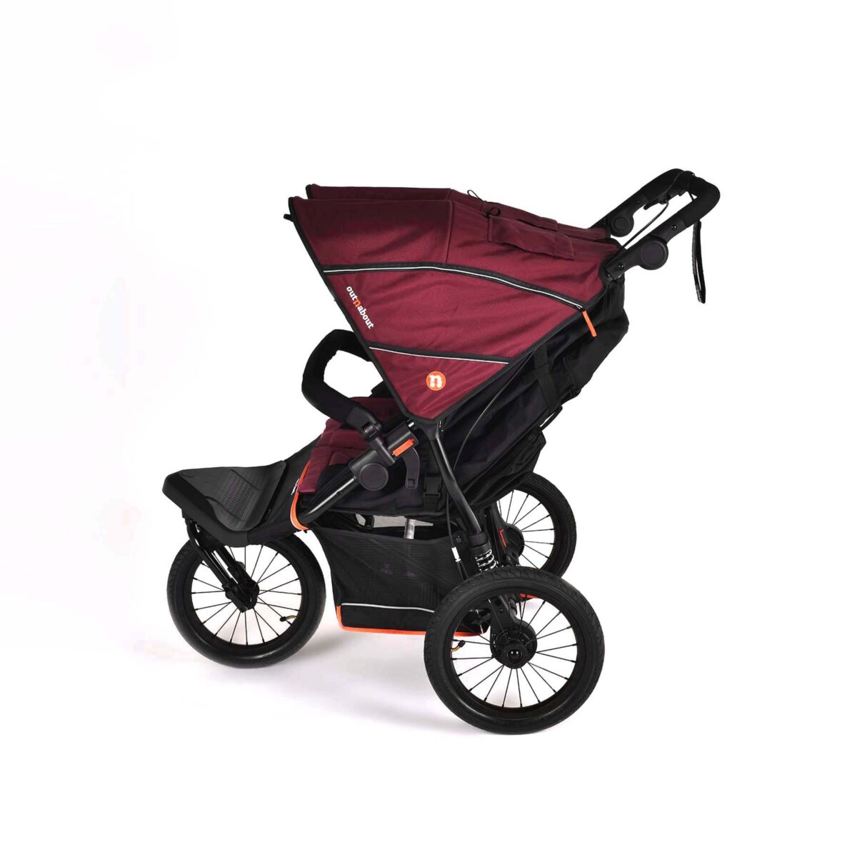 Out n About Nipper Double V6 Plus - Brambleberry Red