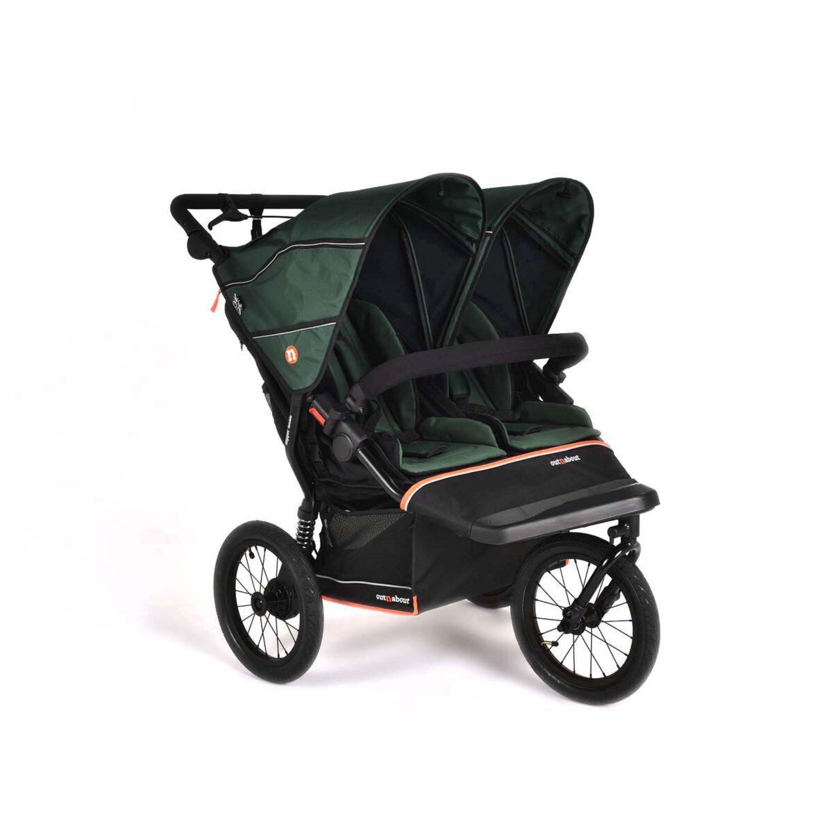 Out n About Nipper Double V6 Plus - Sycamore Green