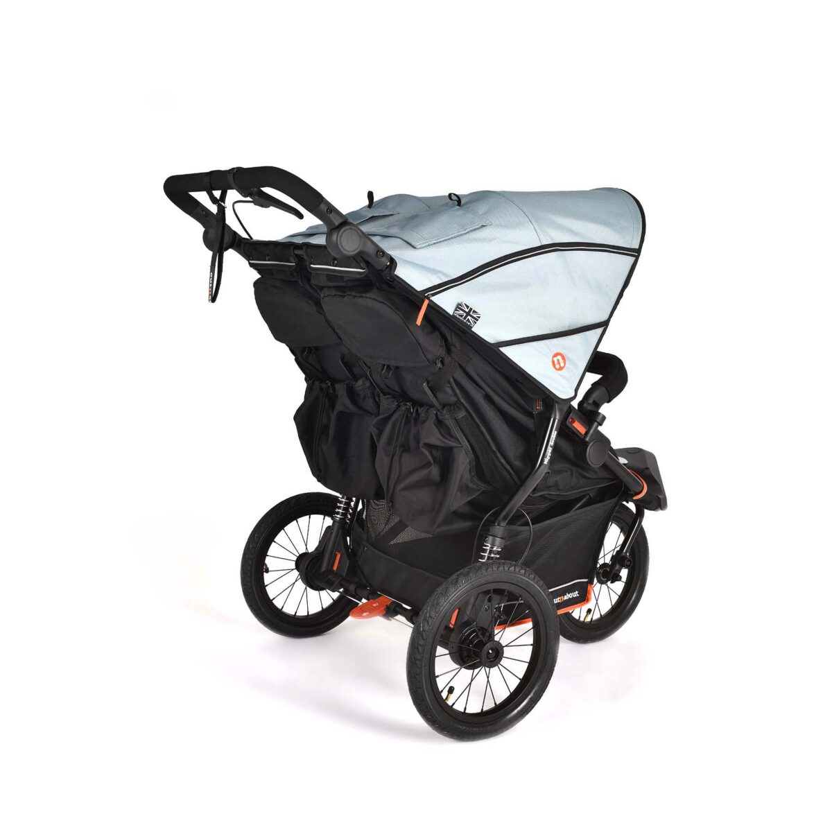 Out n About Nipper Double V6 Plus - Rocksalt Grey