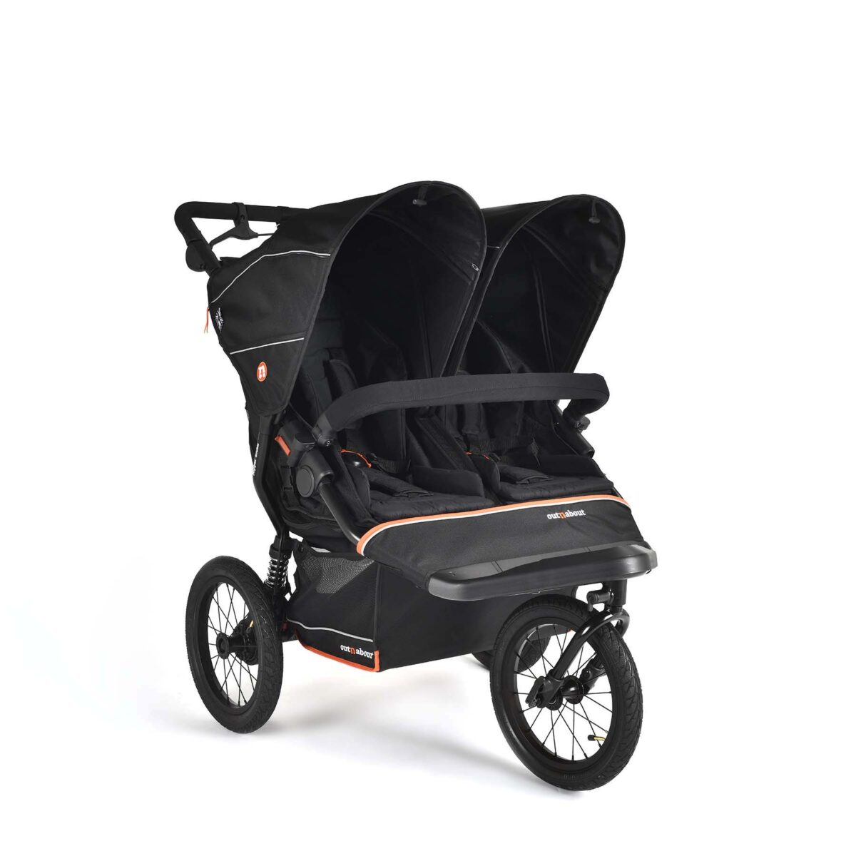 Out n About Nipper Double V6 Plus - Summit Black