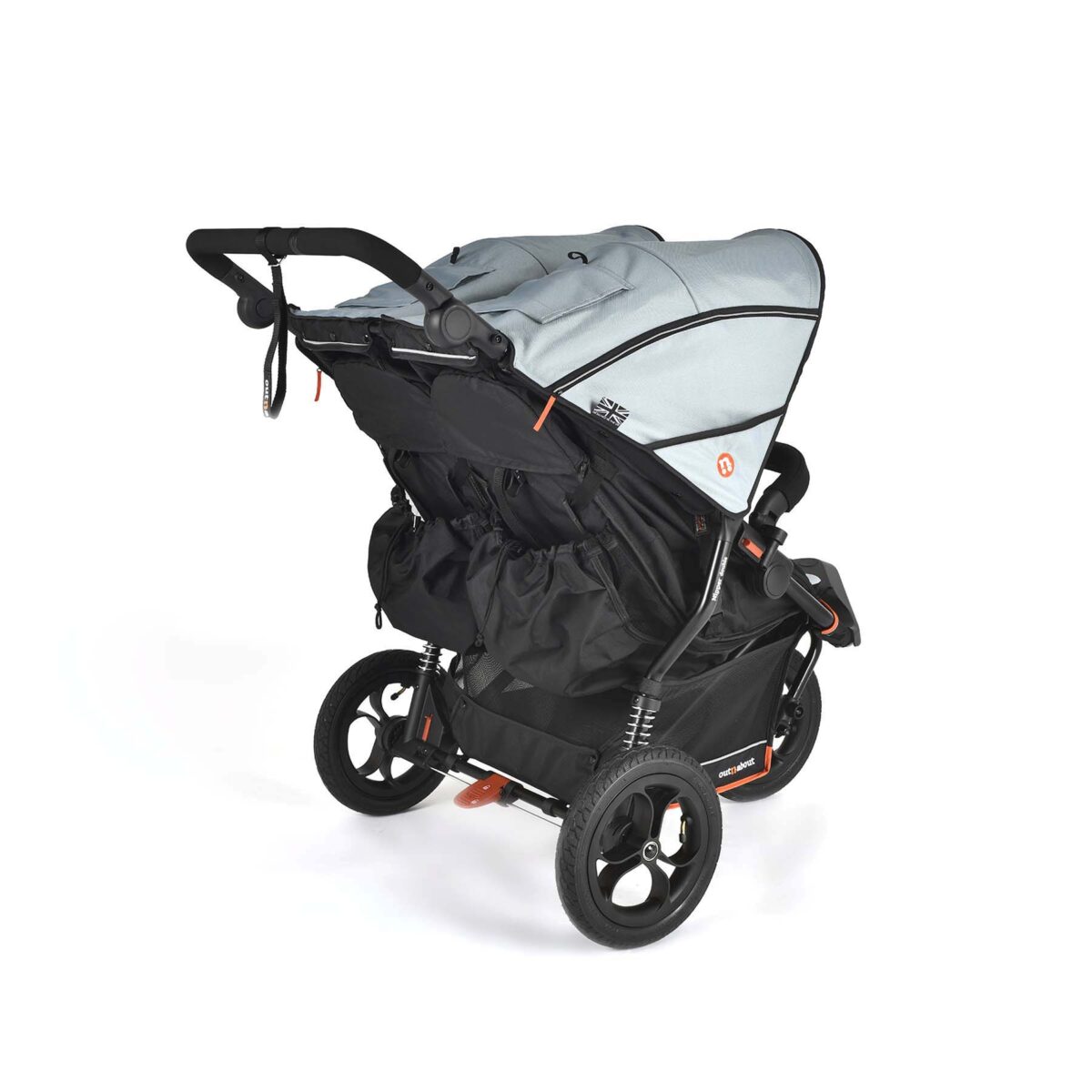 Out n About Nipper Double V6 - Rocksalt Grey