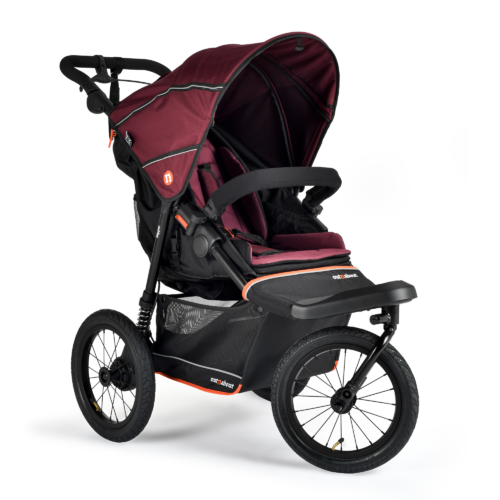 Out n About Nipper Single V6 Plus - Brambleberry Red