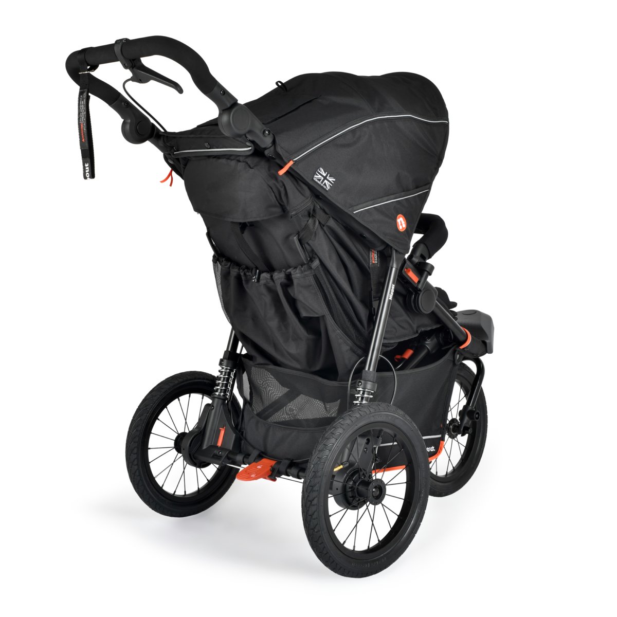 Out n About Nipper Single V6 Plus - Summit Black