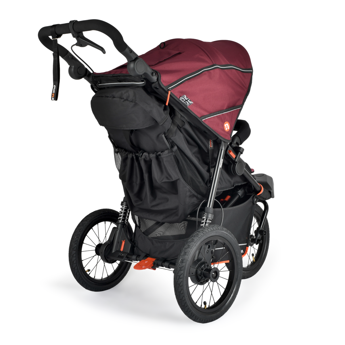 Out n About Nipper Single V6 Plus - Brambleberry Red