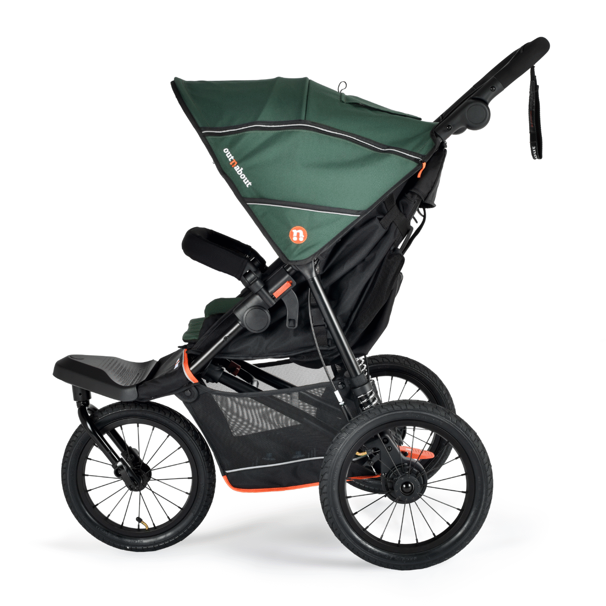 Out n About Nipper Single V6 Plus - Sycamore Green