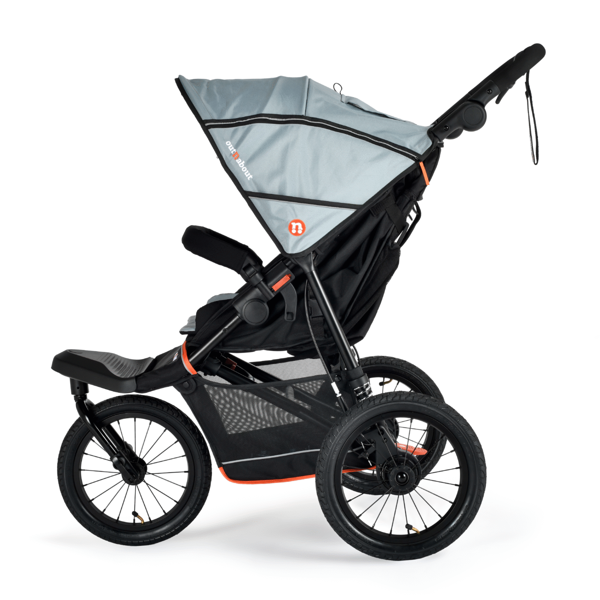 Out n About Nipper Single V6 Plus - Rocksalt Grey