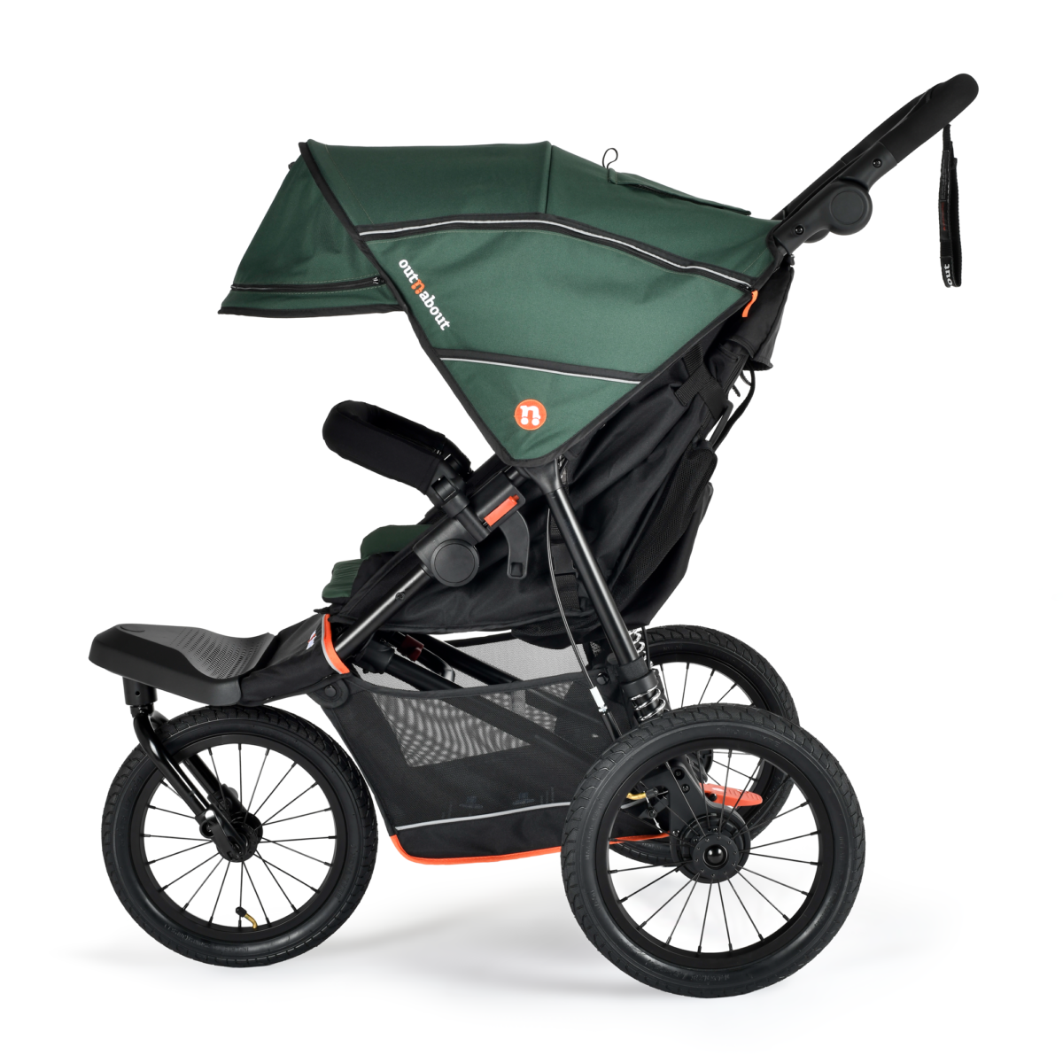 Out n About Nipper Single V6 Plus - Sycamore Green