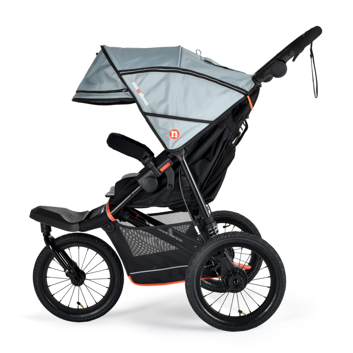 Out n About Nipper Single V6 Plus - Rocksalt Grey